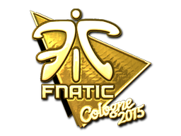 Sticker | Fnatic (Gold) | Cologne 2015