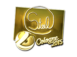 Sticker | steel (Gold) | Cologne 2015