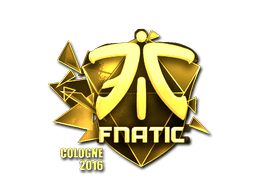 Sticker | Fnatic (Gold) | Cologne 2016