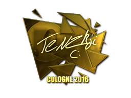 Sticker | TENZKI (Gold) | Cologne 2016
