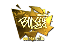 Sticker | bodyy (Gold) | Cologne 2016
