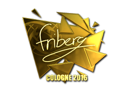 Sticker | friberg (Gold) | Cologne 2016