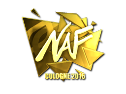 Sticker | NAF (Gold) | Cologne 2016