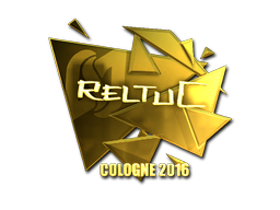 Sticker | reltuC (Gold) | Cologne 2016