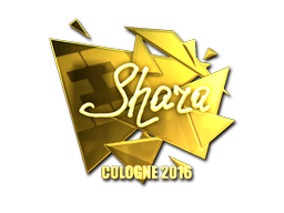 Sticker | Shara (Gold) | Cologne 2016