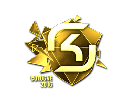 Sticker | SK Gaming (Gold) | Cologne 2016