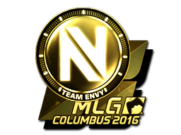 Sticker | Team EnVyUs (Gold) | MLG Columbus 2016