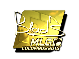 Sticker | B1ad3 (Gold) | MLG Columbus 2016