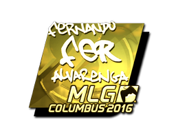 Sticker | fer (Gold) | MLG Columbus 2016