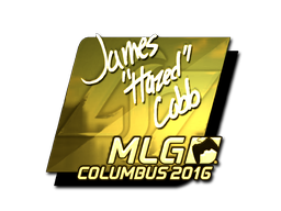 Sticker | hazed (Gold) | MLG Columbus 2016