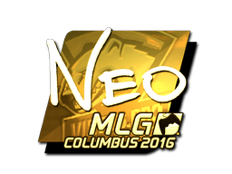 Sticker | NEO (Gold) | MLG Columbus 2016