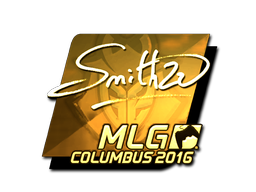 Sticker | SmithZz (Gold) | MLG Columbus 2016
