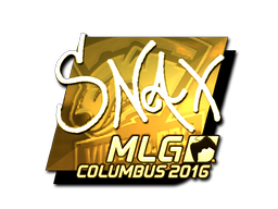 Sticker | Snax (Gold) | MLG Columbus 2016