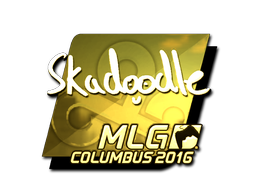 Sticker | Skadoodle (Gold) | MLG Columbus 2016