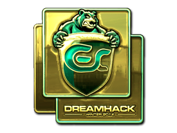 Sticker | ESC Gaming (Gold) | DreamHack 2014