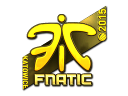 Sticker | Fnatic (Gold) | Katowice 2015