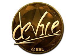 device (Gold)