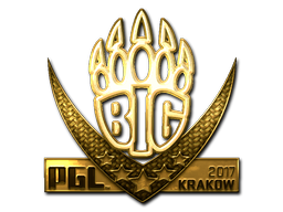 Sticker | BIG (Gold) | Krakow 2017