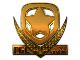 Sticker | Gambit (Gold) | Krakow 2017