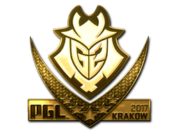 Sticker | G2 Esports (Gold) | Krakow 2017