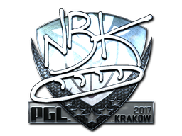 Sticker | NBK- (Foil) | Krakow 2017