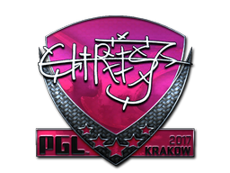 Sticker | chrisJ (Foil) | Krakow 2017
