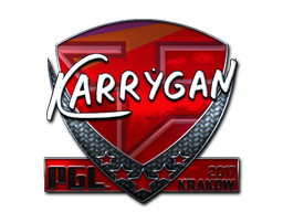 Sticker | karrigan (Foil) | Krakow 2017