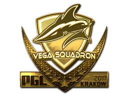 Sticker | Vega Squadron (Gold) | Krakow 2017