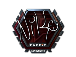 Sticker | NiKo (Foil) | London 2018