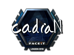Sticker | cadiaN (Foil) | London 2018