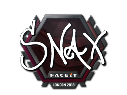 Sticker | Snax | London 2018