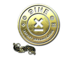 Sticker | 9INE (Gold) | Paris 2023