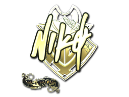 Sticker | NiKo (Gold) | Paris 2023