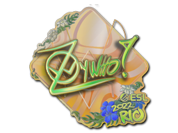 Sticker | ZywOo (Holo) | Rio 2022