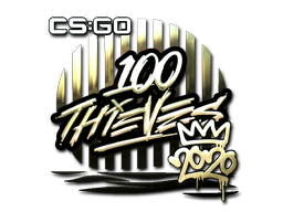 100 Thieves (Gold)