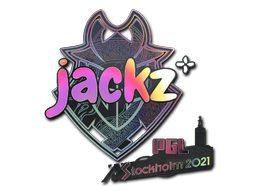 Sticker | JACKZ (Holo) | Stockholm 2021