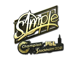 s1mple (Gold) | Stockholm 2021