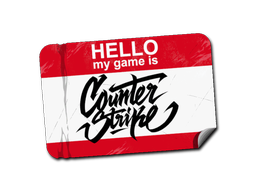 Sticker | Hi, My Game Is