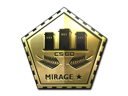 Sticker | Mirage (Gold)