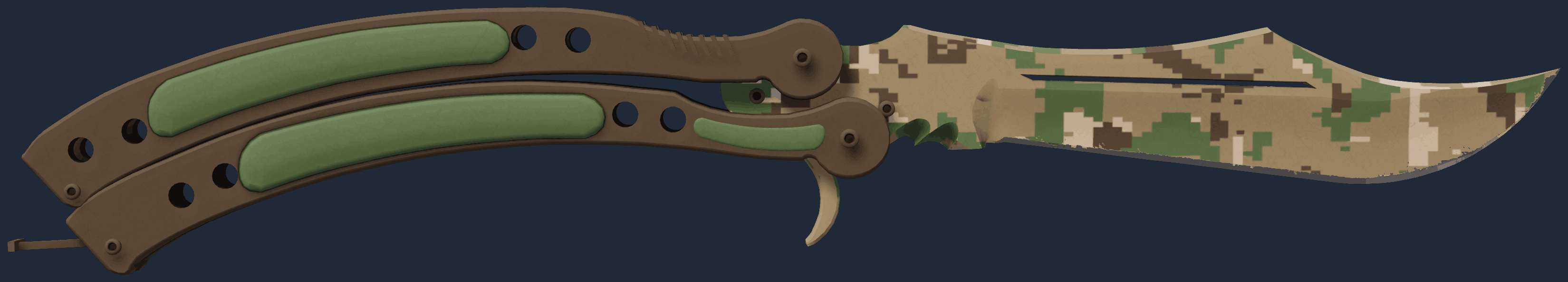 ★ Butterfly Knife | Forest DDPAT Pattern
