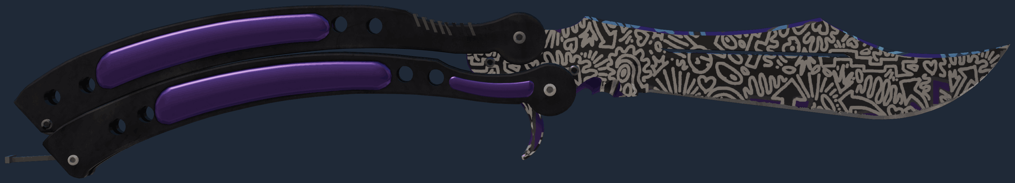 ★ Butterfly Knife | Freehand Pattern