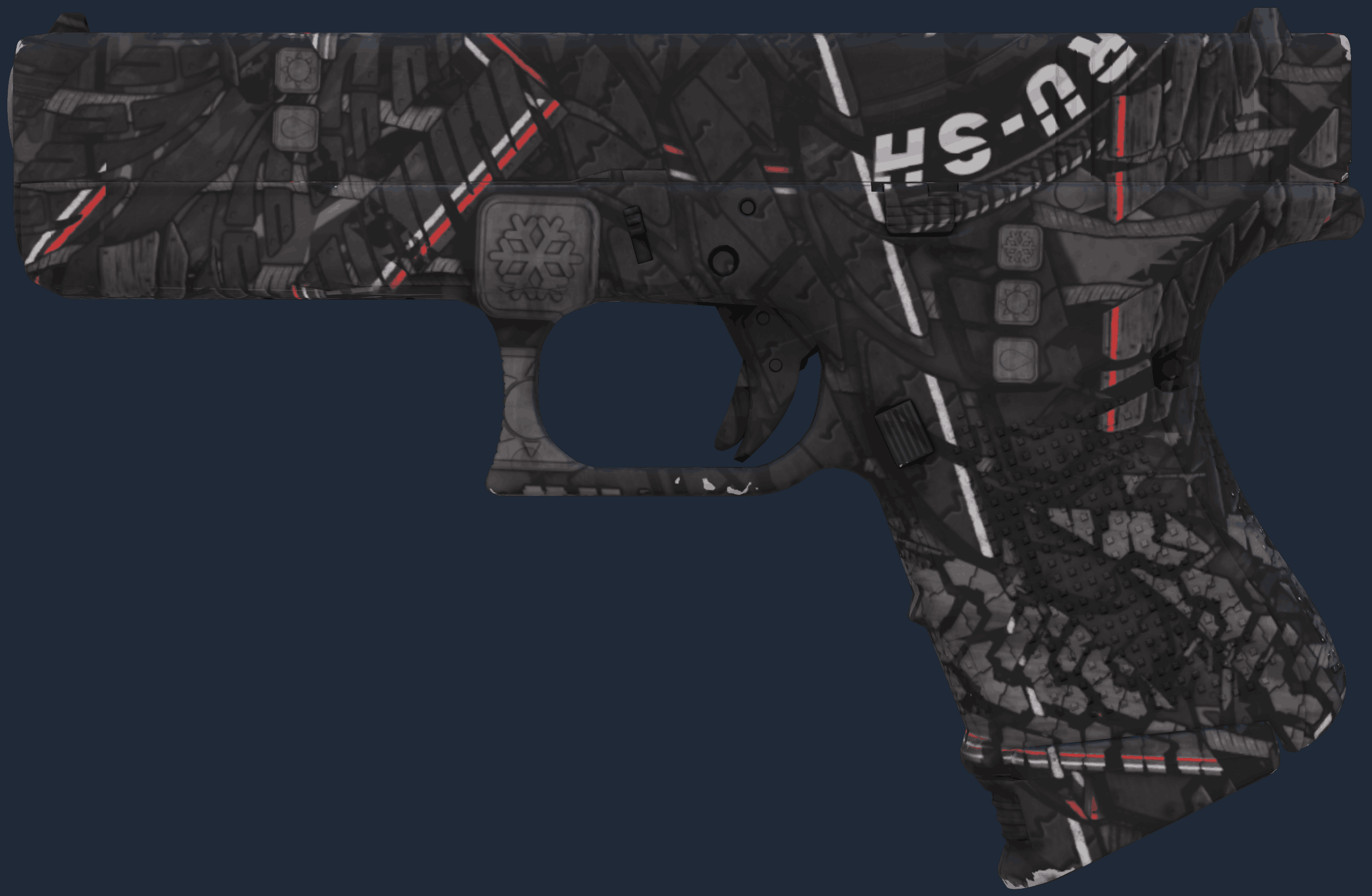 Glock-18 | Red Tire Pattern