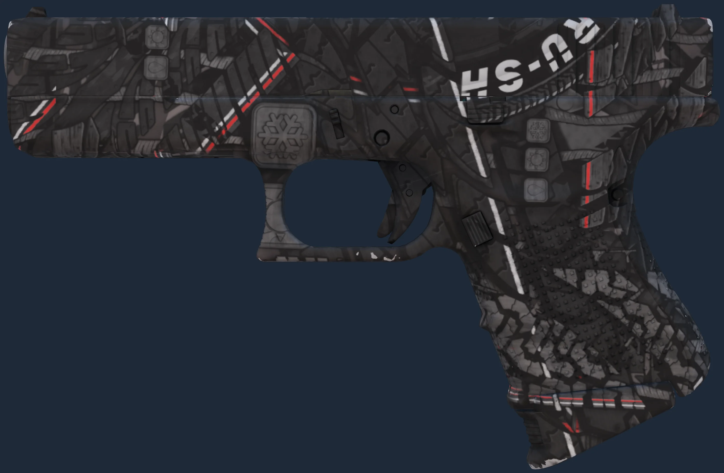 Glock-18 | Red Tire Pattern