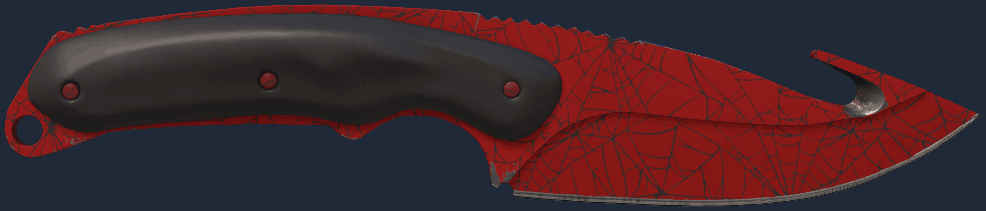★ Gut Knife | Crimson Web Pattern
