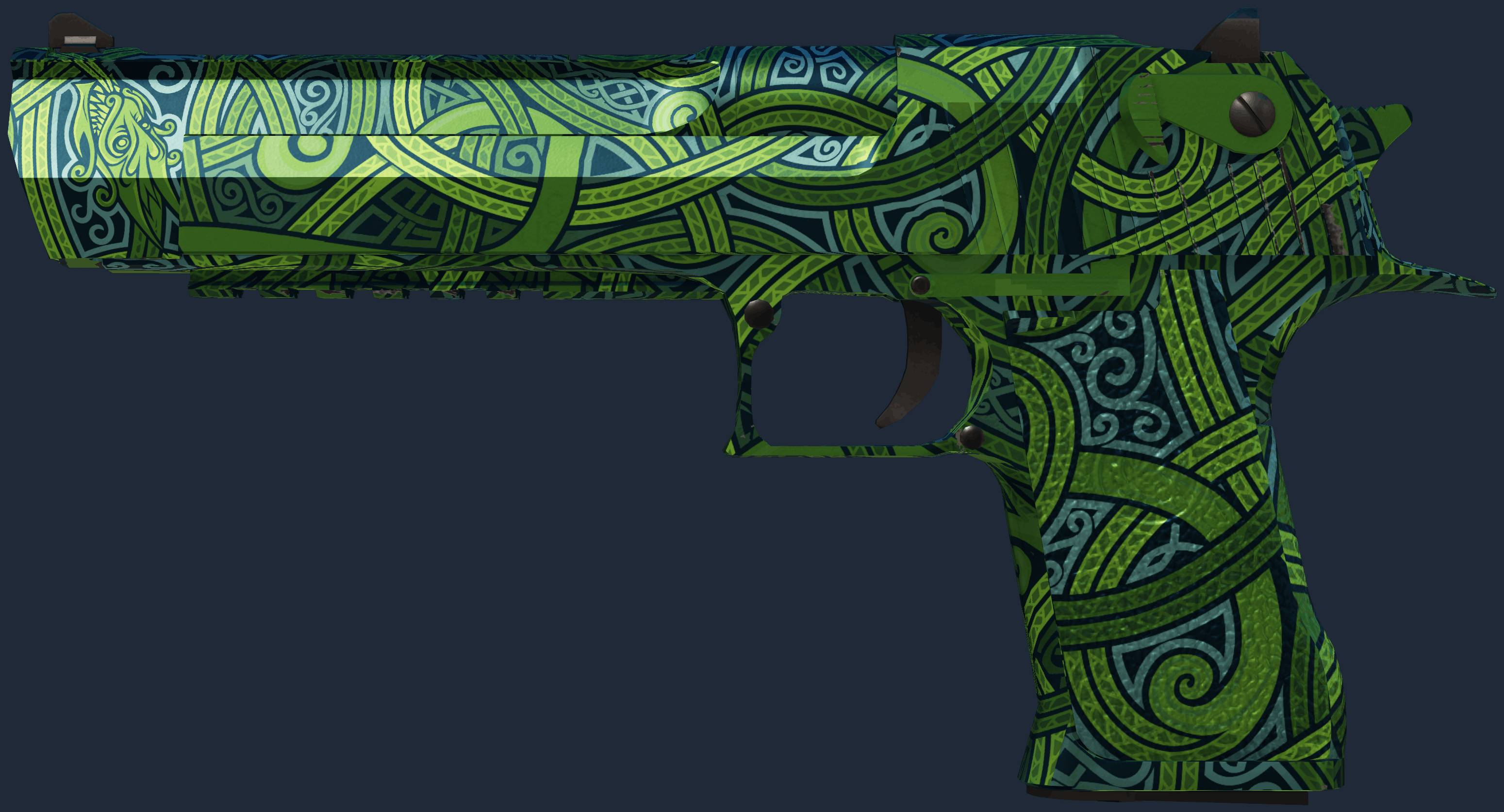 Desert Eagle | Emerald Jörmungandr Pattern