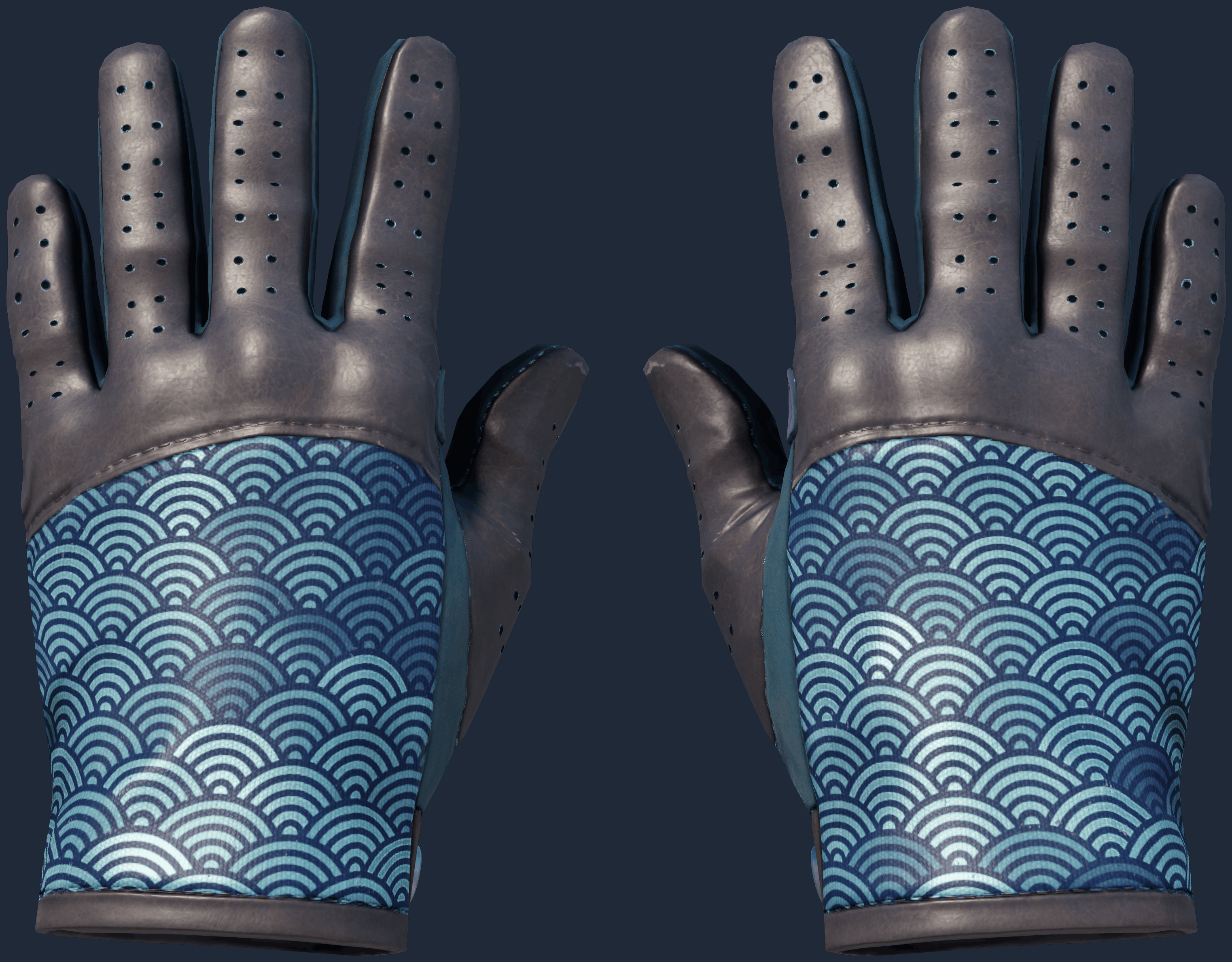 ★ Driver Gloves | Seigaiha Pattern
