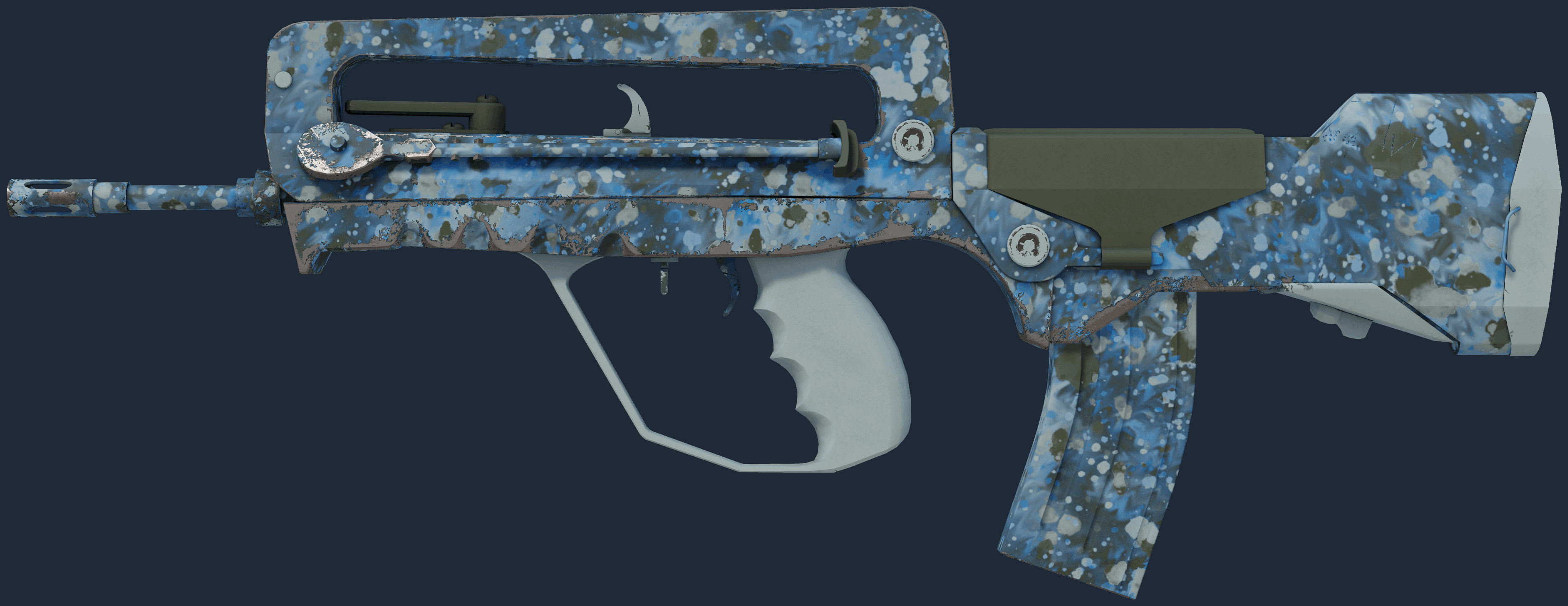 FAMAS | Cyanospatter Pattern