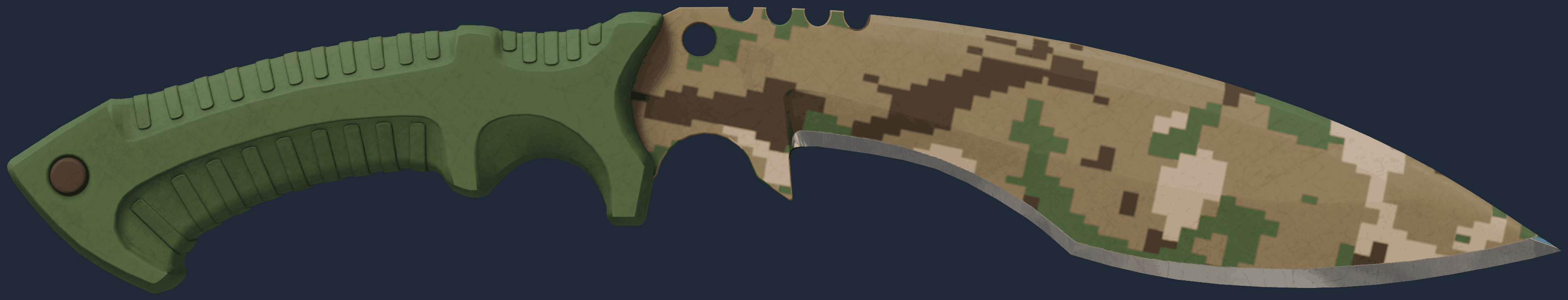 ★ Kukri Knife | Forest DDPAT Pattern