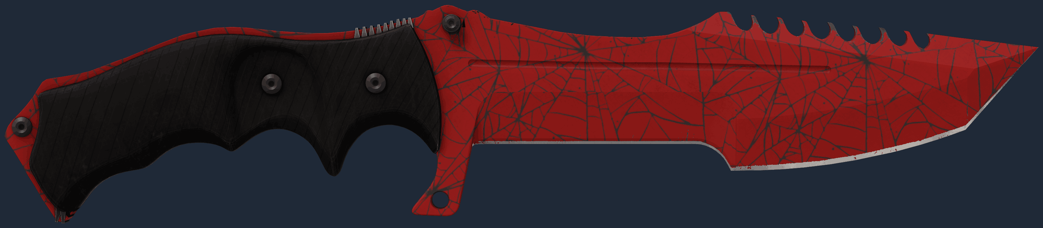 ★ Huntsman Knife | Crimson Web Pattern