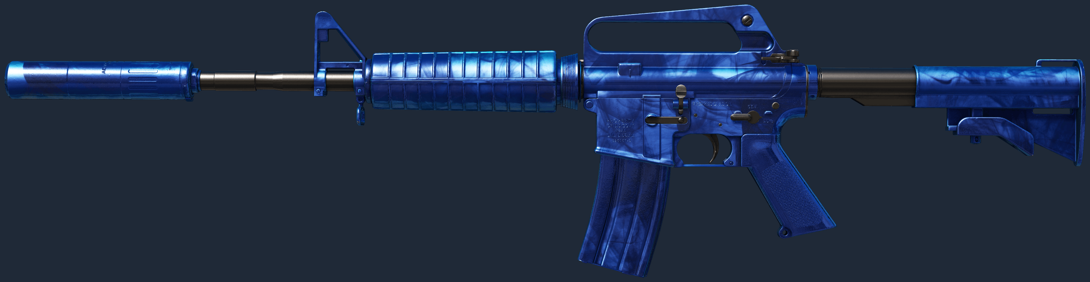 M4A1-S | Blue Phosphor Pattern